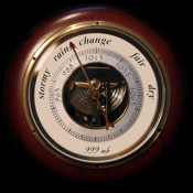 Is Barometer antique down or not working?