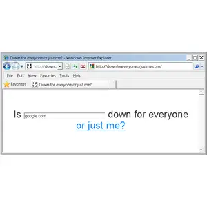 ¿Downforeveryoneorjustme está no funciona hoy?