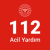 112 Acil Yardım Butonu